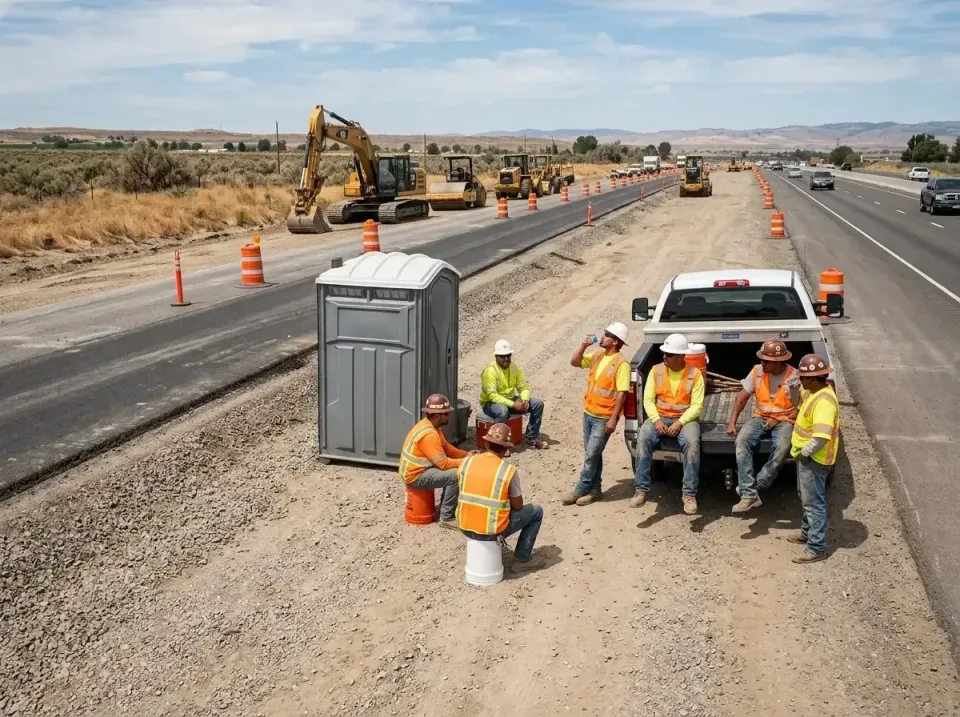 highway-road-construction-crew-007 — frequently asked questions, Porta Potty and Restroom Rentals in Rapid City, SD